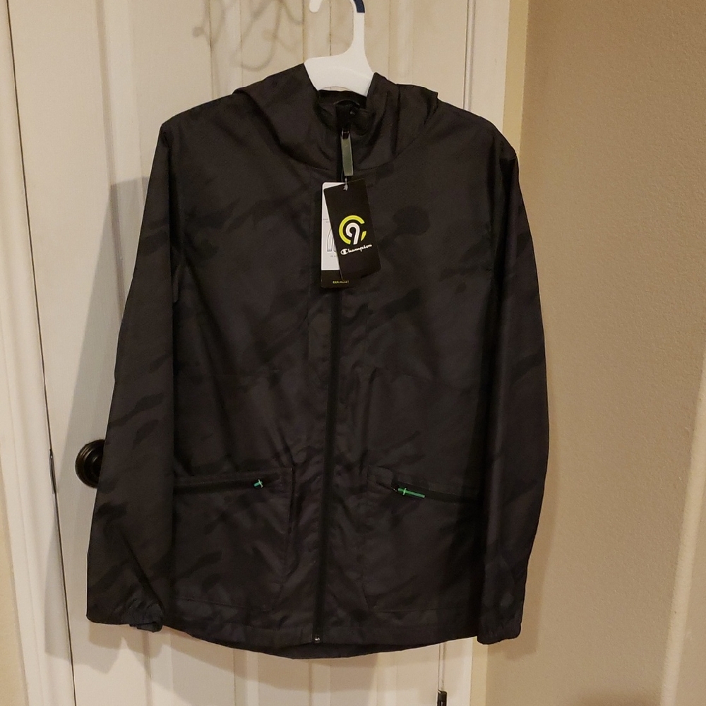 C9 by Champion Black Camouflage Raincoat
